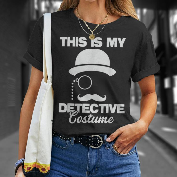 This Is My Detective Costume True Crime Lover Investigator T-Shirt Gifts for Her