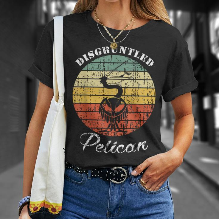 Disgruntled Pelican Quote T-Shirt Gifts for Her