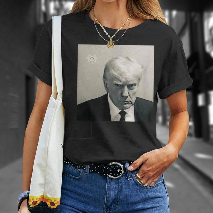 Donald Trump Shot Republican Arrest President Maga 2024 T-Shirt Gifts for Her