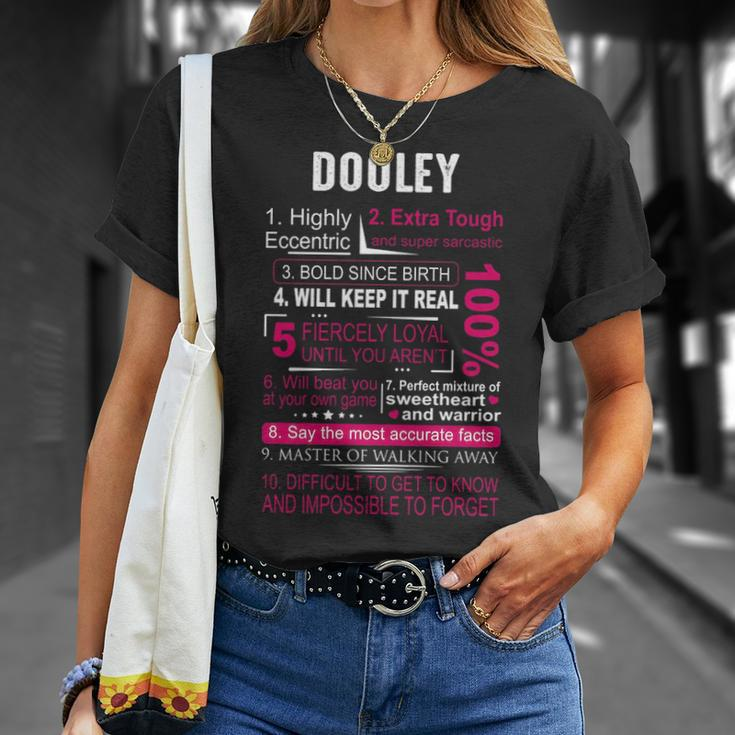 Dooley Name Gift Dooley V2 Unisex T-Shirt Gifts for Her