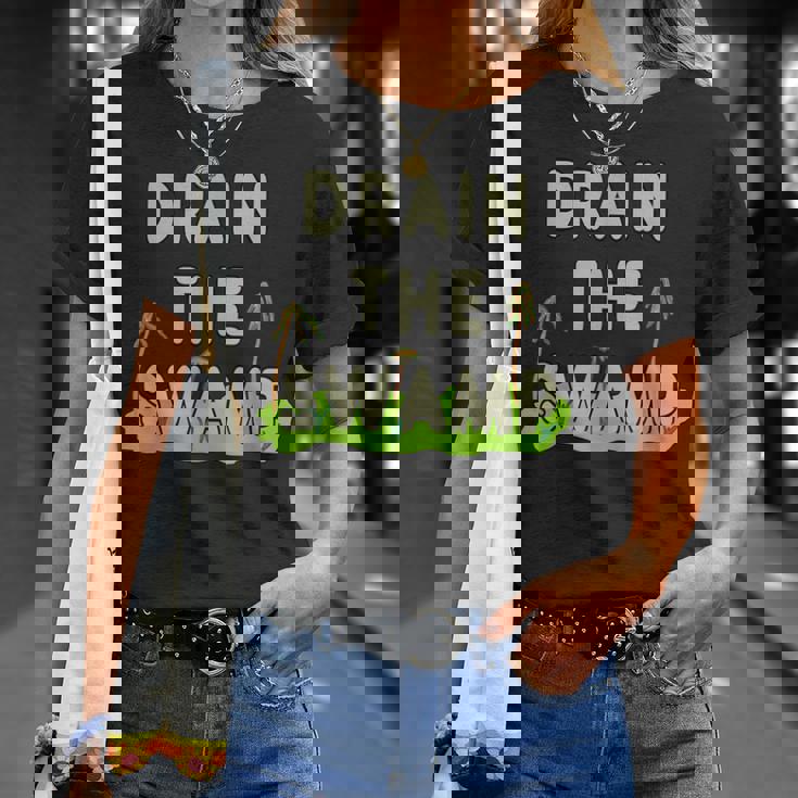 Drain The Swamp T-Shirt Gifts for Her