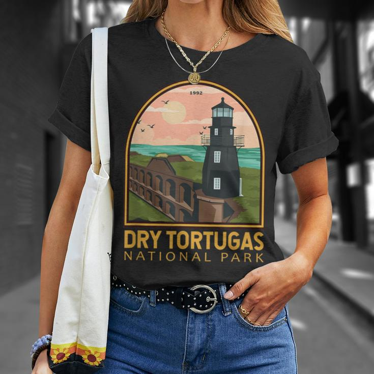Dry Tortugas National Park Vintage Emblem T-Shirt Gifts for Her