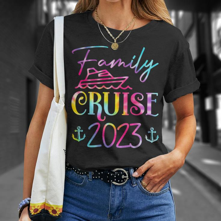 Family Cruise 2023 Travel Trip Holiday Family Matching Squad Unisex T-Shirt Gifts for Her