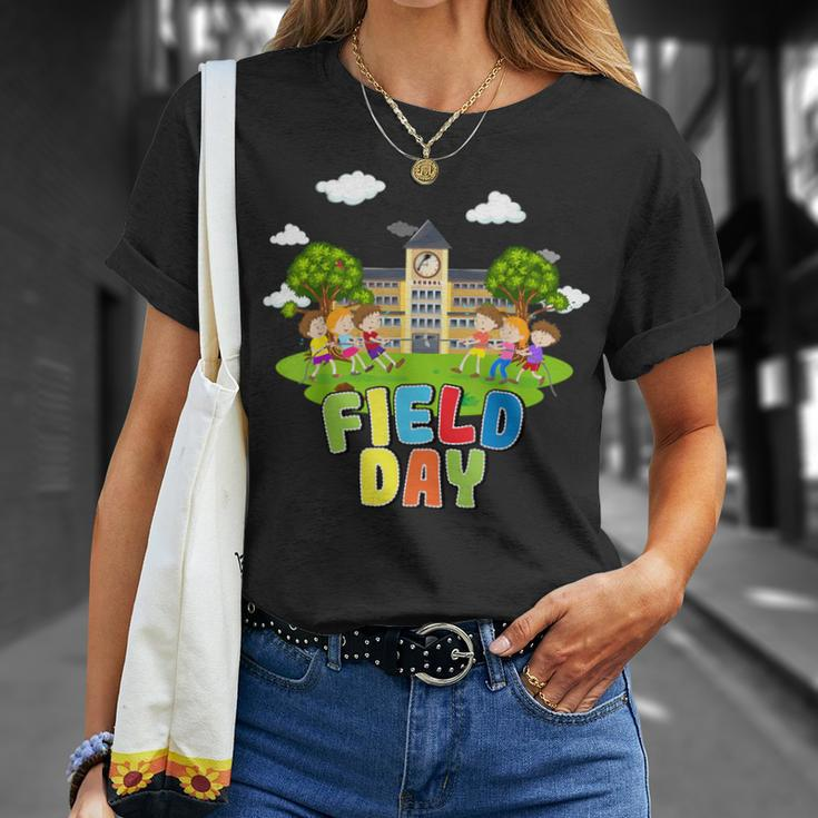 Field Day Tug Of War T-Shirt Gifts for Her