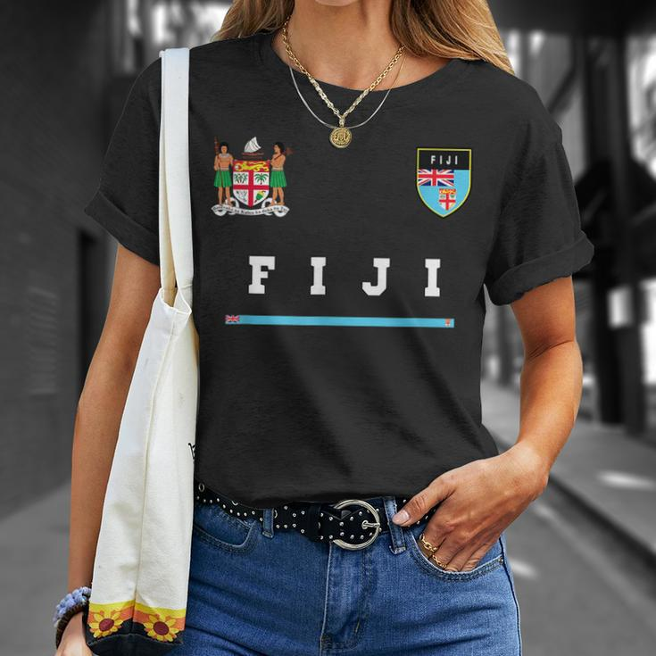 Fiji SportSoccer Jersey Flag Football Suva Unisex T-Shirt Gifts for Her