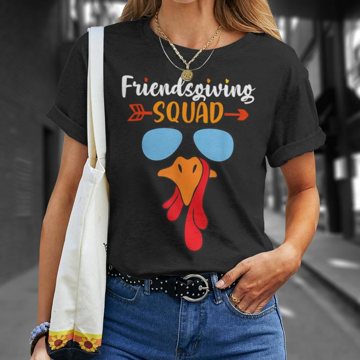 Friendsgiving Squad Happy Thanksgiving Day Friendship T-Shirt Gifts for Her