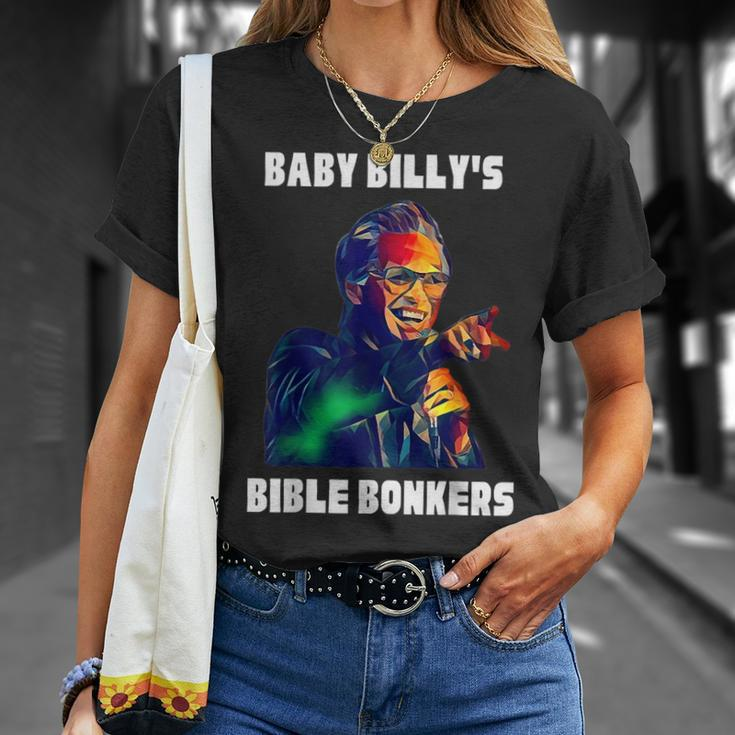 Baby Billy's Bible Bonker T-Shirt Gifts for Her