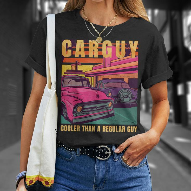 Funny Car Guy Gift Car Guy Definition Retro Vintage Gift Definition Funny Gifts Unisex T-Shirt Gifts for Her