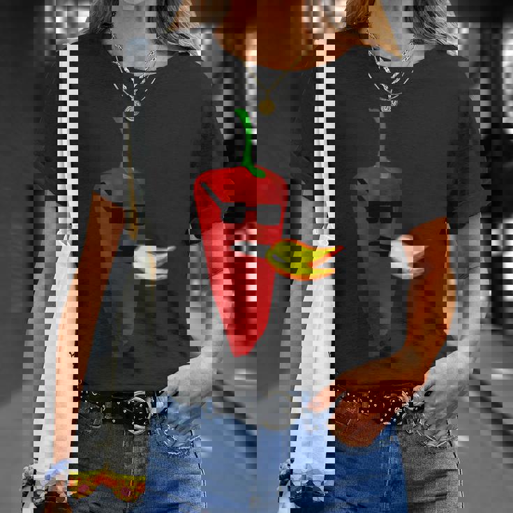 Chili Pepper Sauce Jalapeno Pepper T-Shirt Gifts for Her