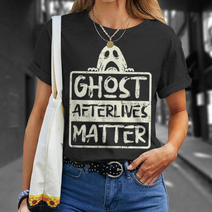 Ghost Hunter Afterlives Matter Investigators Adventure T-Shirt Gifts for Her