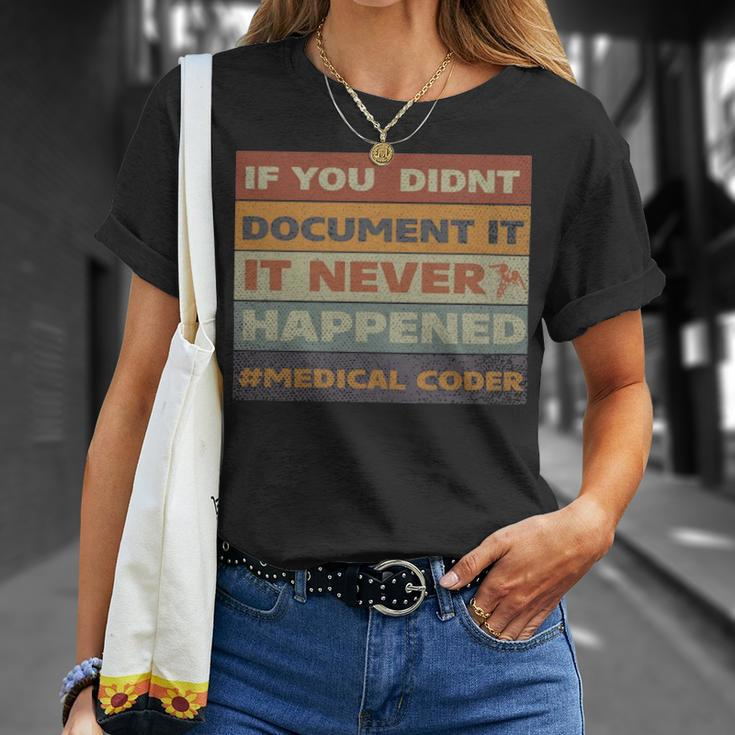 Funny Medical Coder - Funny Medical Coder Unisex T-Shirt Gifts for Her