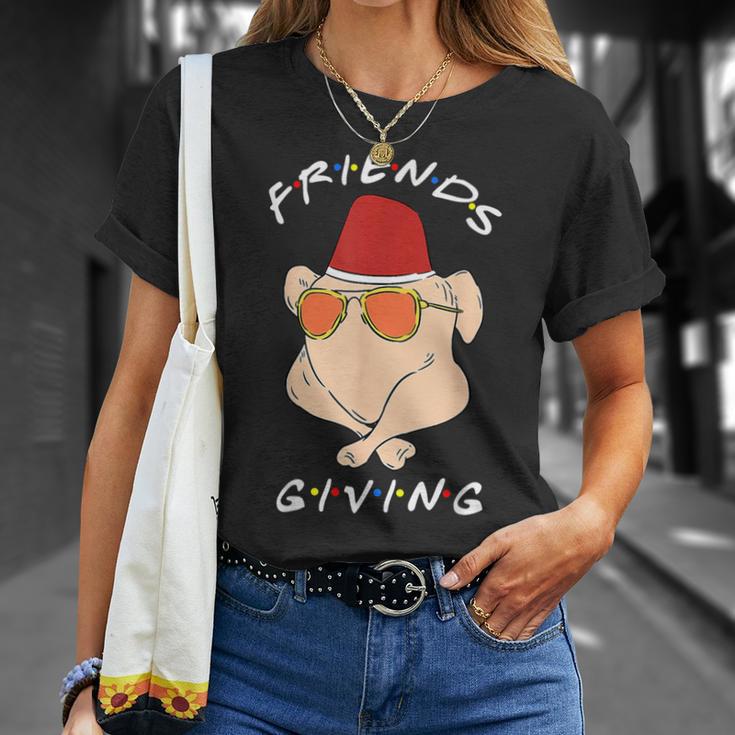 Thanksgiving Friendsgiving Turkey S T-Shirt Gifts for Her