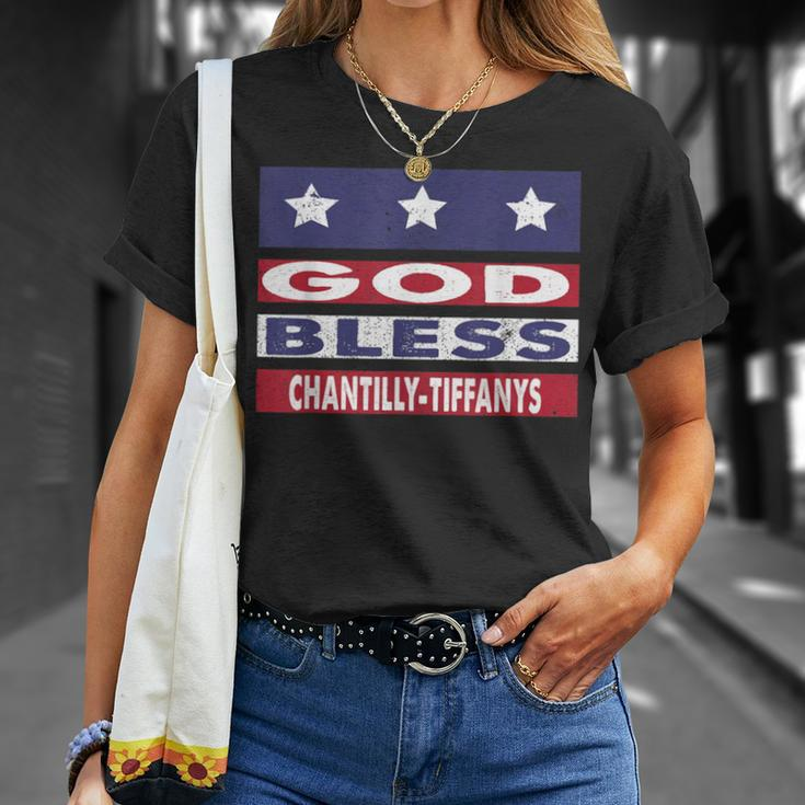 God Bless Chantilly-Tiffanys Cats And Kittens Pet Owner T-Shirt Gifts for Her