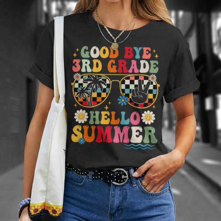 Goodbye 3Rd Grade Hello Summer Peace 3Rd Grade Graduate Unisex T-Shirt Gifts for Her