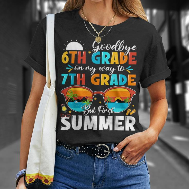 Goodbye 6Th Grade Graduation To 7Th Grade Hello Summer Kids Unisex T-Shirt Gifts for Her
