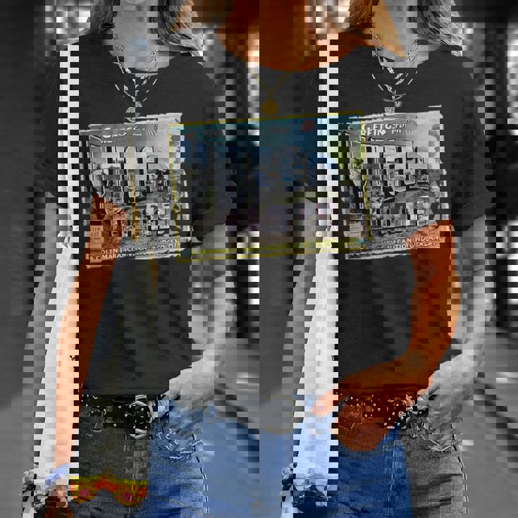 Greetings From Yucca Flats T-Shirt Gifts for Her Greetings From Yucca Flats T-Shirt Gifts for Her