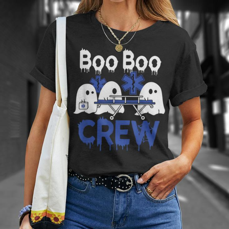 Halloween Emergency Department Boo Boo Crew Nursing Student T-Shirt Gifts for Her