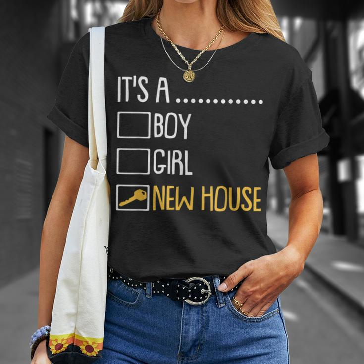 House Homeowner Housewarming Party New House Unisex T-Shirt Gifts for Her