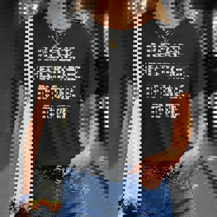 IntrovertSarcasmIntrovertedIntrovertsPlease Hesitate To T-Shirt Gifts for Her IntrovertSarcasmIntrovertedIntrovertsPlease Hesitate To T-Shirt Gifts for Her