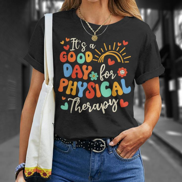 It's A Good Day For Physical Therapy Physical Therapist Pt T-Shirt Gifts for Her