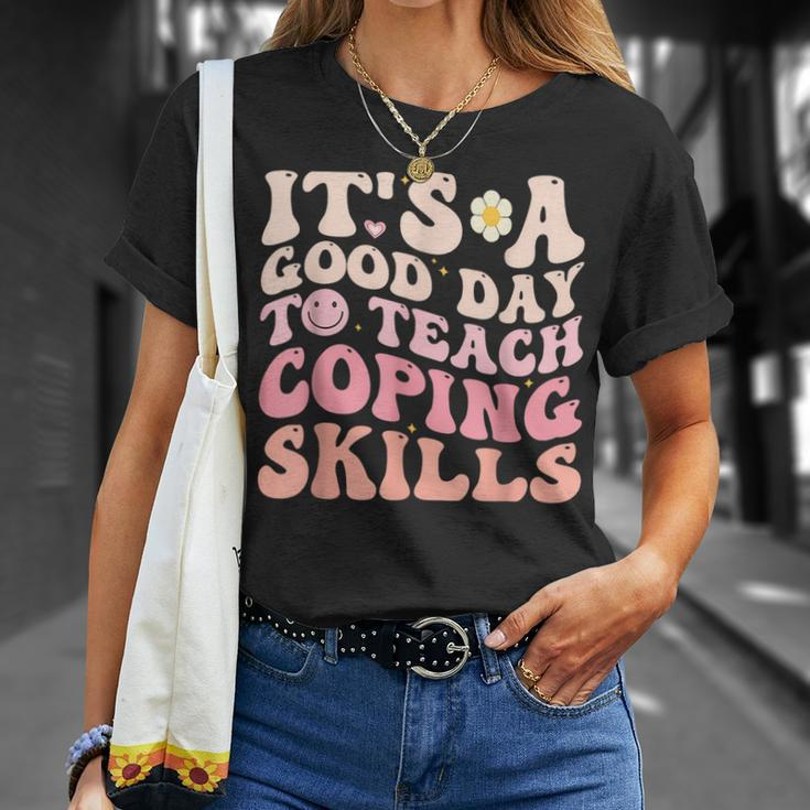 It's A Good Day To Teach Coping Skills School Counselor T-Shirt Gifts for Her