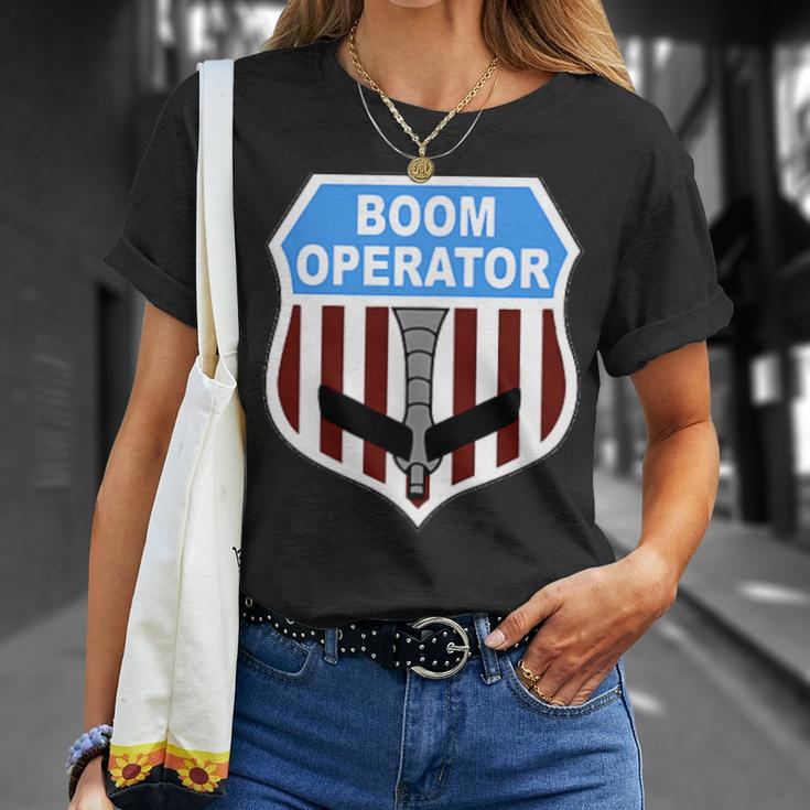 Kc135 Stratotanker Boom Operator Tanker Shield Us Air Force T-Shirt Gifts for Her