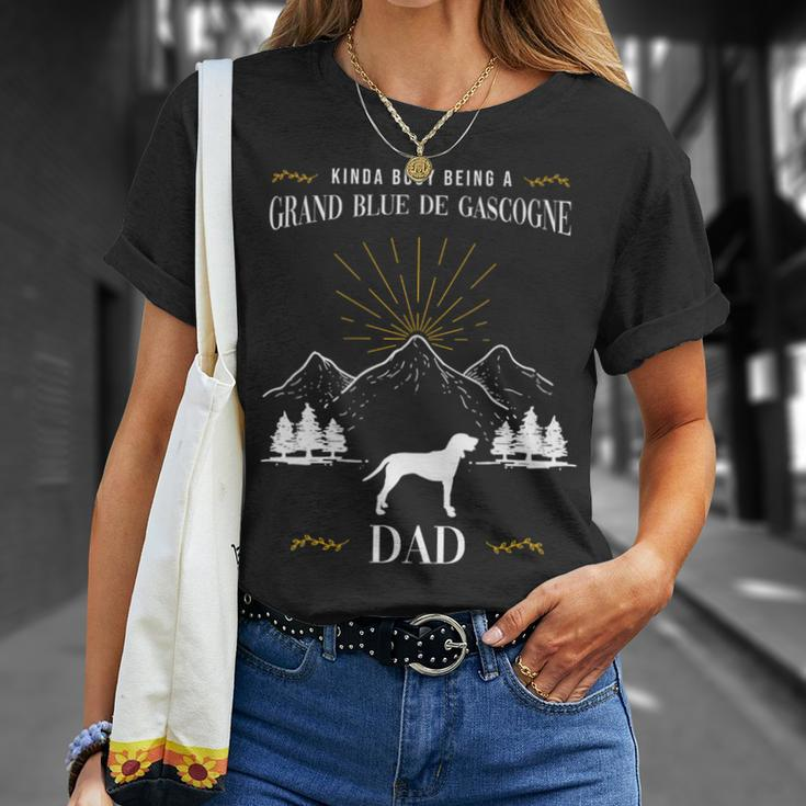 Kinda Busy Being A Grand Bleu De Gascogne Dad T-Shirt Gifts for Her