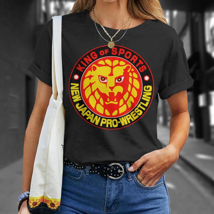 NJPW KING OF SPORTS スポーツグッズ King Of Sports Njpw New Japan T-Shirt - Seseable
