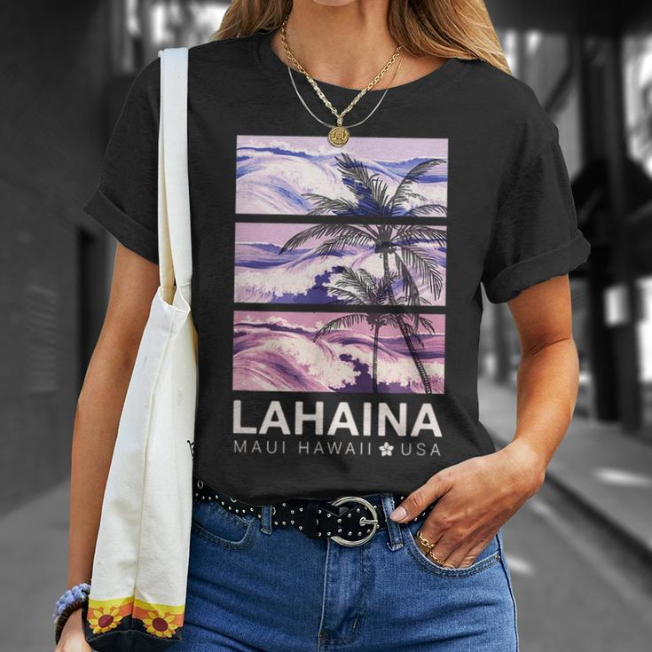 Lahaina Maui Vintage Hawaiian T-Shirt Gifts for Her