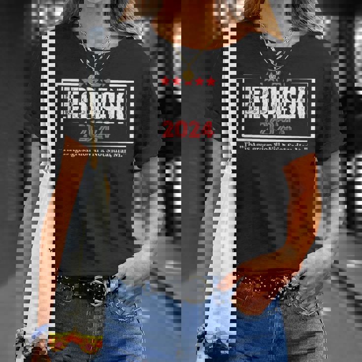 Lebowski 2024 Unisex T-Shirt Gifts for Her