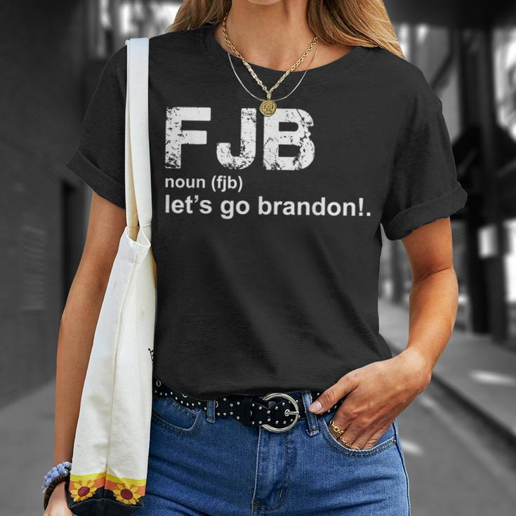 Lets Go Brandon Definition Definition Funny Gifts Unisex T-Shirt Gifts for Her