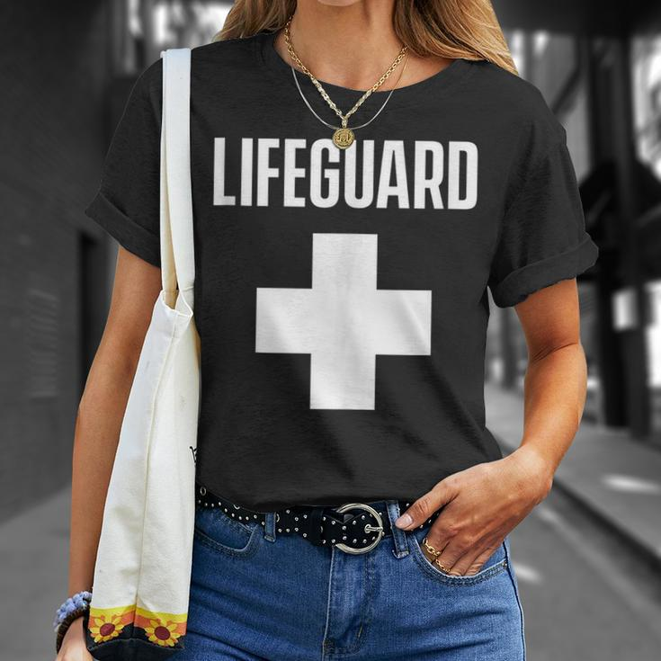 Lifeguard Sayings Life Guard Job Unisex T-Shirt Gifts for Her
