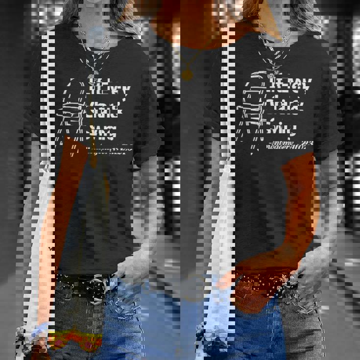 Lift Every Chair And Swing Trending Montgomery 2023 T-Shirt Gifts for Her