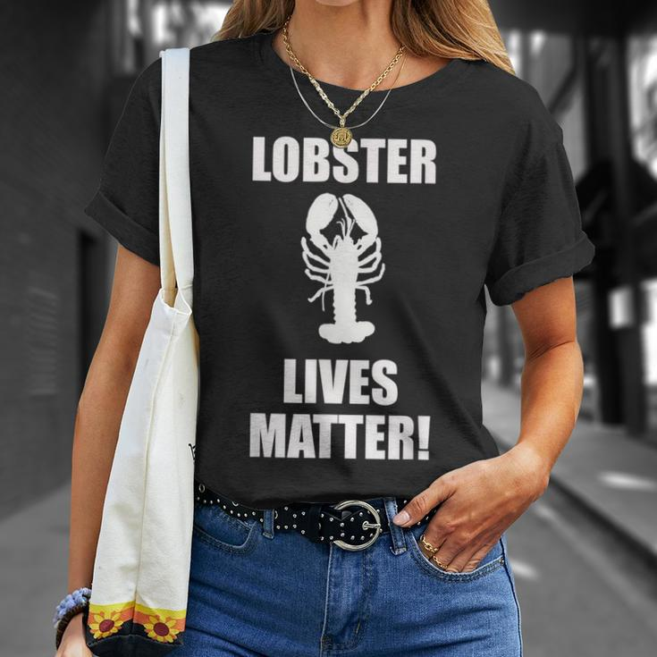 Lobster Lives MatterSeafood T-Shirt Gifts for Her