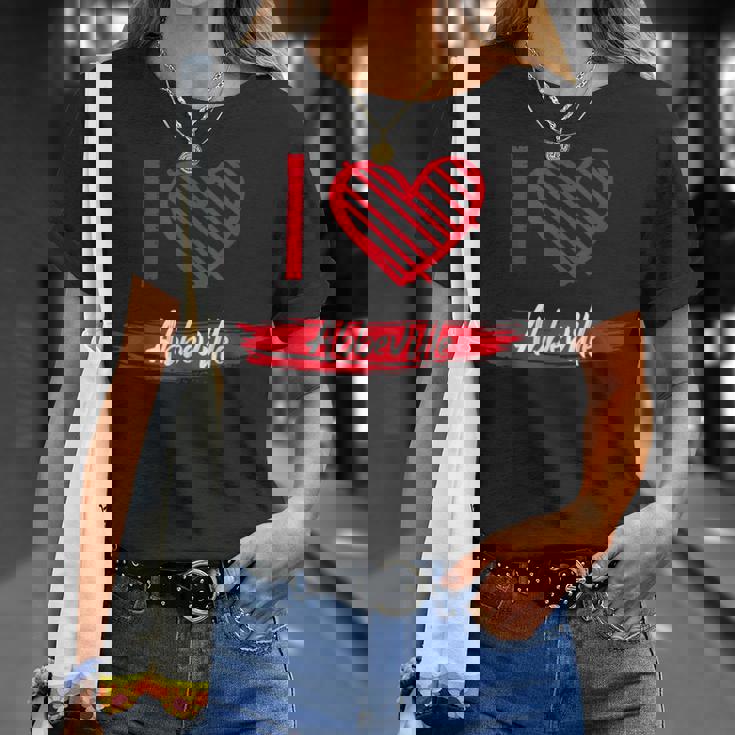 I Love Abbeville I Heart Abbeville T-Shirt Gifts for Her