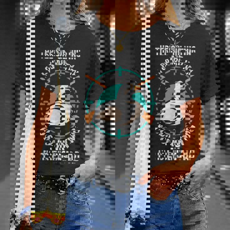I Love More Than Duck Hunting Dad Ducks T-shirt Gifts for Her