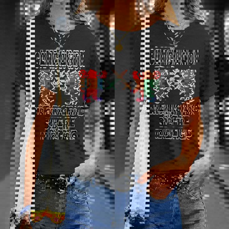 Macnaughton Scottish Tartan Scotland Family Clan Name Unisex T-Shirt Gifts for Her