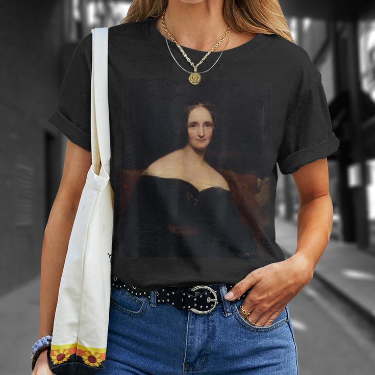Mary Shelley Writer Author Novelist Gothic Horror Writer T-Shirt Gifts for Her