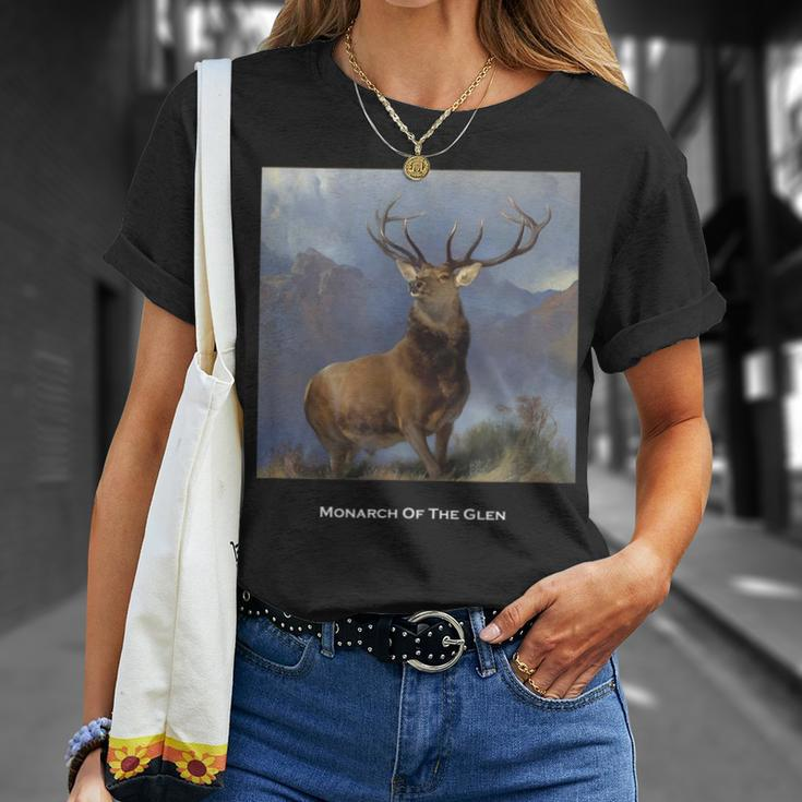 Monarch Of The Glen Painting By Landseer T-Shirt Gifts for Her