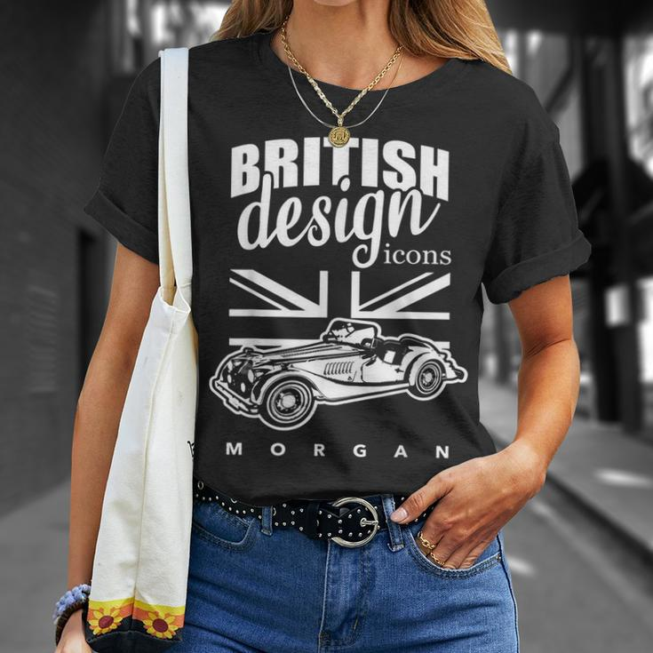 Morgan Classic Car Unisex T-Shirt Gifts for Her