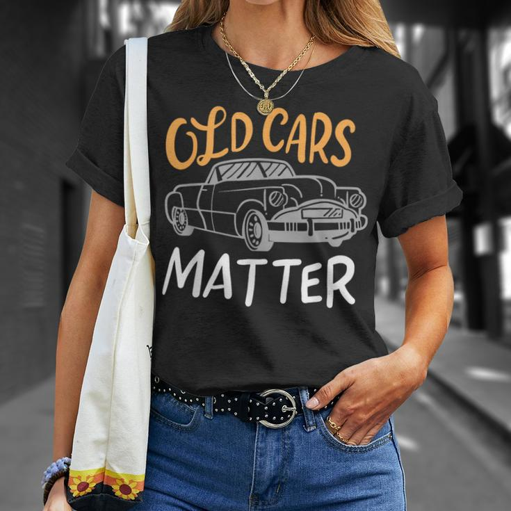 Old Vintage Cars Matter T-Shirt Gifts for Her