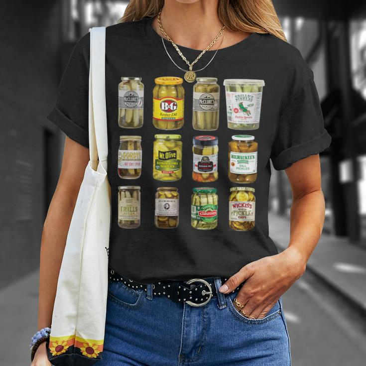 Pickle Social Viral Best Canned Pickles Jar T-Shirt Gifts for Her