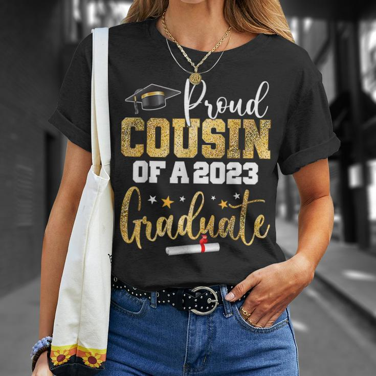 Proud Cousin Of A 2023 Graduate Class Senior Graduation Unisex T-Shirt Gifts for Her