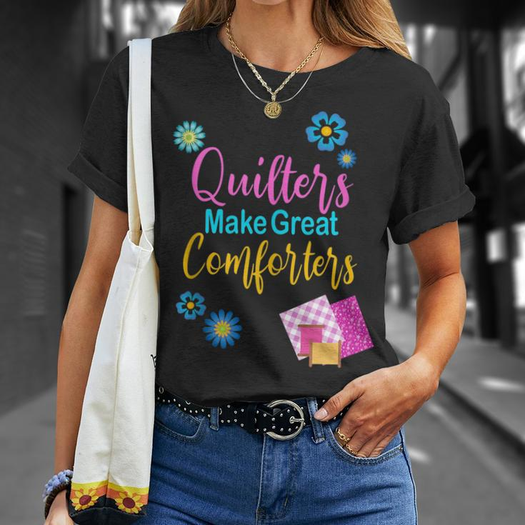 Quilter Sewing Quilting Quote Unisex T-Shirt Gifts for Her