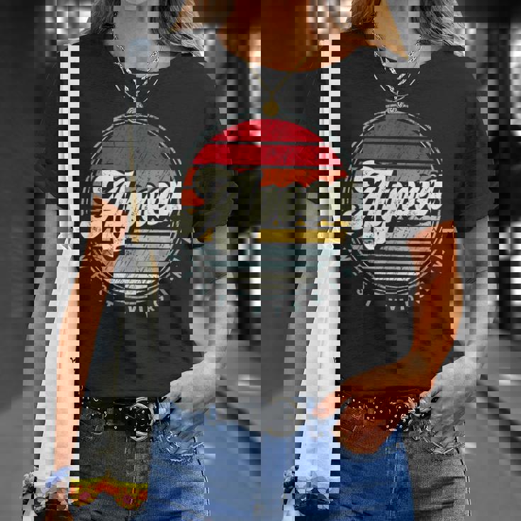 Retro Alpoca Home State Cool 70S Style Sunset T-Shirt Gifts for Her Retro Alpoca Home State Cool 70S Style Sunset T-Shirt Gifts for Her