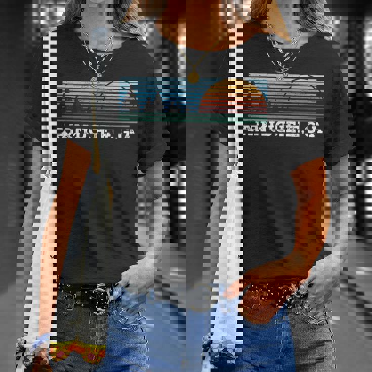 Retro Sunset Stripes Armuchee Georgia T-Shirt Gifts for Her Retro Sunset Stripes Armuchee Georgia T-Shirt Gifts for Her