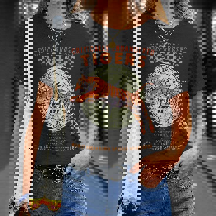 Save The Tigers T-Shirt Gifts for Her