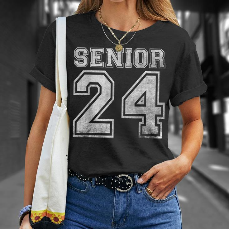 Senior 2024 Class Of 2024 Seniors Graduation 2024 Senior 24 T-Shirt Gifts for Her