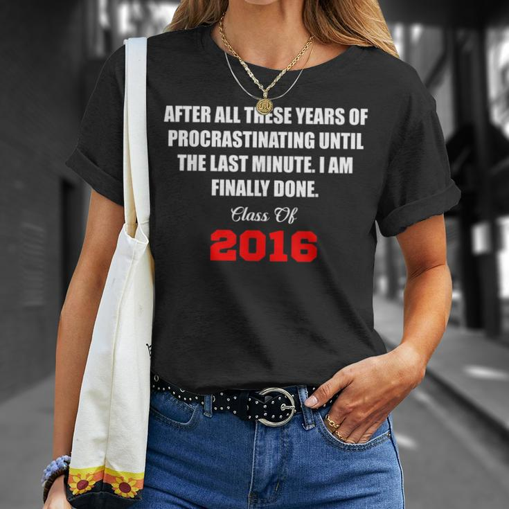 Senior Class Of 2016 Graduation S T-Shirt Gifts for Her