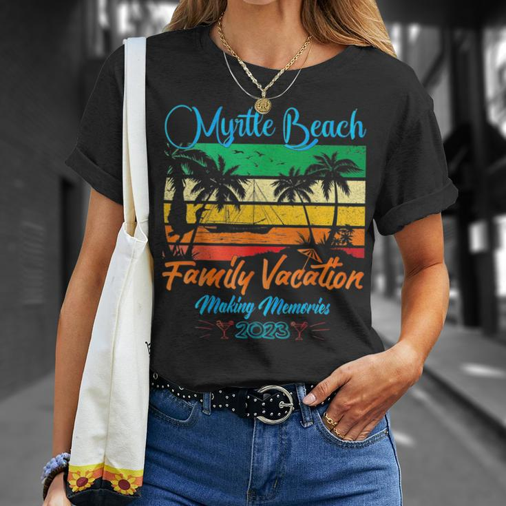 South Carolina Family Vacation 2023 Myrtle Beach Vacation Unisex T-Shirt Gifts for Her